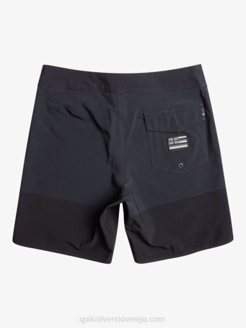 Quiksilver PJ4H37 moški Črna Highlite Scallop 19 kratke hlače za desko