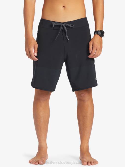 Quiksilver PJ4H37 moški Črna Highlite Scallop 19 kratke hlače za desko