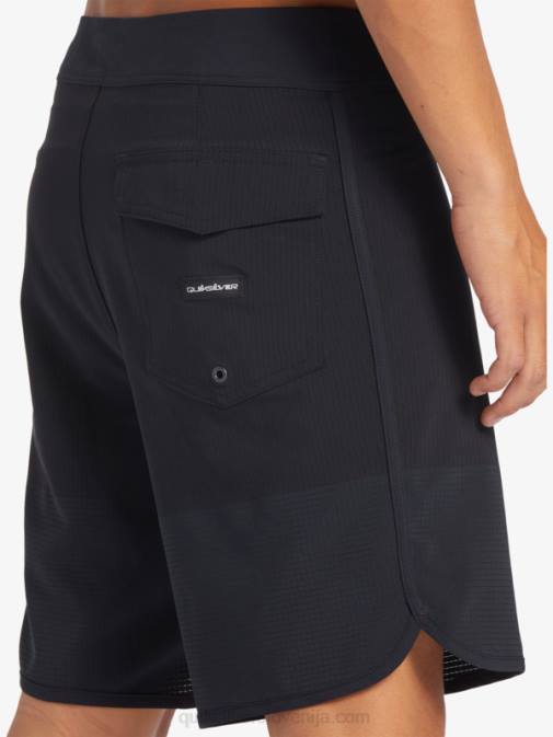 Quiksilver PJ4H37 moški Črna Highlite Scallop 19 kratke hlače za desko