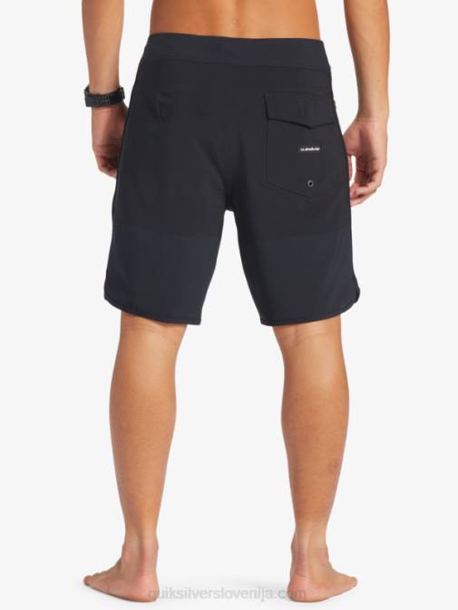 Quiksilver PJ4H37 moški Črna Highlite Scallop 19 kratke hlače za desko
