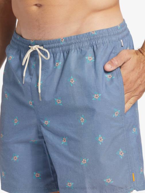 Quiksilver PJ4H395 moški praporščak modra mala pedala v waterman mala pedala 17 volleys