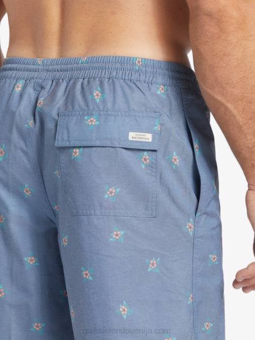 Quiksilver PJ4H395 moški praporščak modra mala pedala v waterman mala pedala 17 volleys
