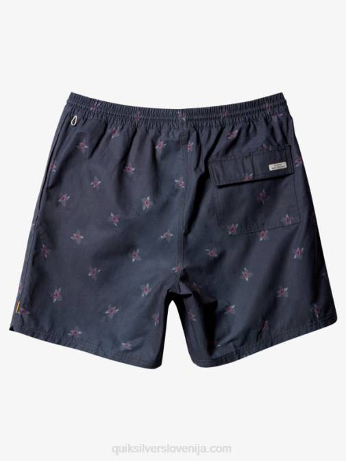 Quiksilver PJ4H396 moški črna majhna pedala v waterman mala pedala 17 volleys
