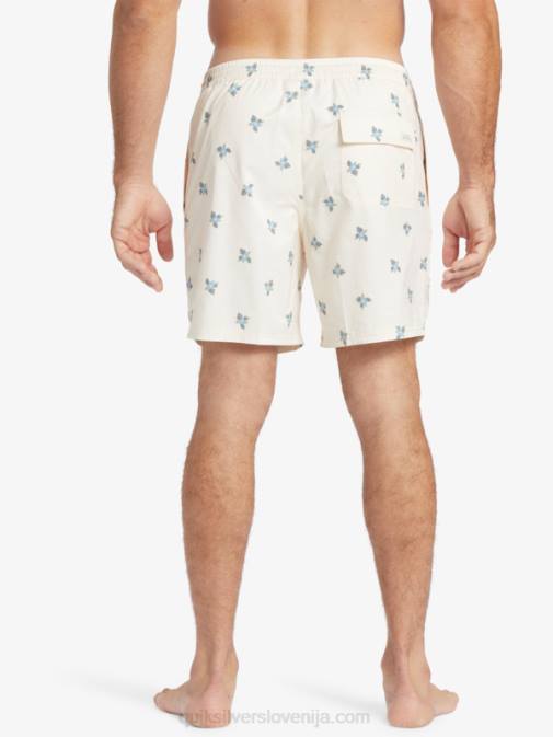 Quiksilver PJ4H397 moški starinska bela majhna pedala v waterman mala pedala 17 volleys