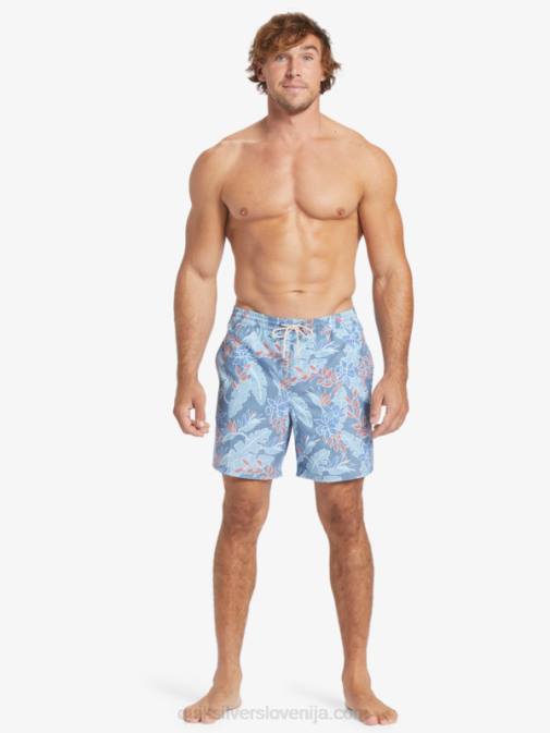 Quiksilver PJ4H407 moški praporščak modra popoln občutek v waterman perfect feel 17 volejev