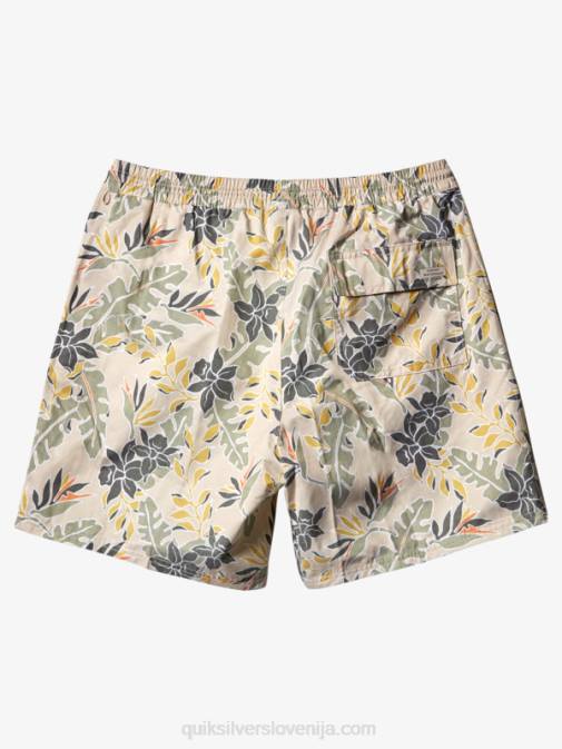 Quiksilver PJ4H408 moški rjavi riž popoln občutek waterman perfect feel 17 volejev