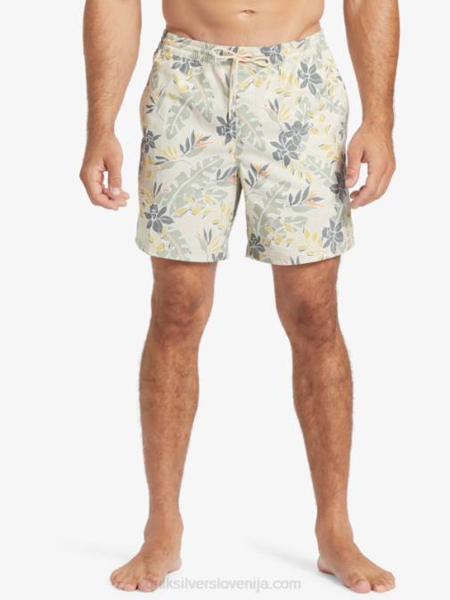 Quiksilver PJ4H408 moški rjavi riž popoln občutek waterman perfect feel 17 volejev