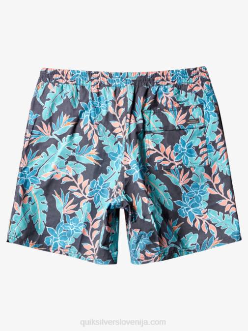 Quiksilver PJ4H409 moški črn popoln teden waterman perfect feel 17 volejev