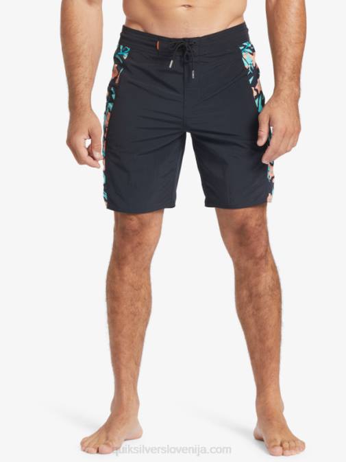 Quiksilver PJ4H415 moški Črna kratke hlače za desko waterman cliffside solid 19