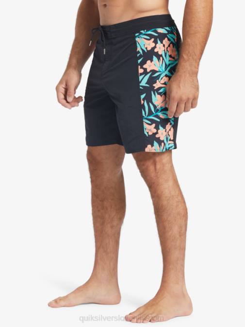 Quiksilver PJ4H415 moški Črna kratke hlače za desko waterman cliffside solid 19