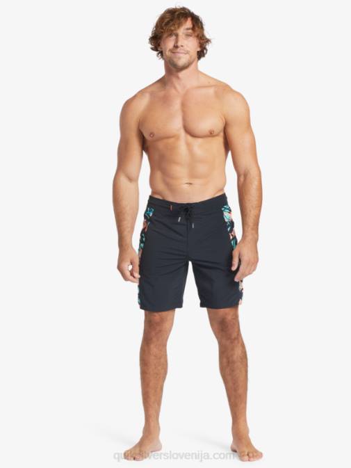 Quiksilver PJ4H415 moški Črna kratke hlače za desko waterman cliffside solid 19