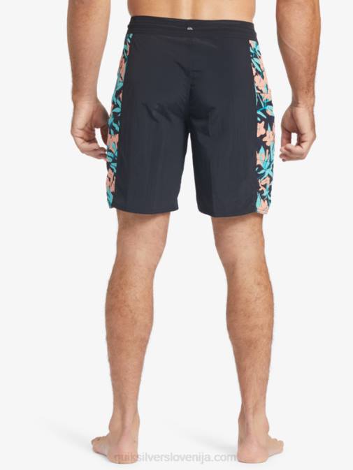 Quiksilver PJ4H415 moški Črna kratke hlače za desko waterman cliffside solid 19