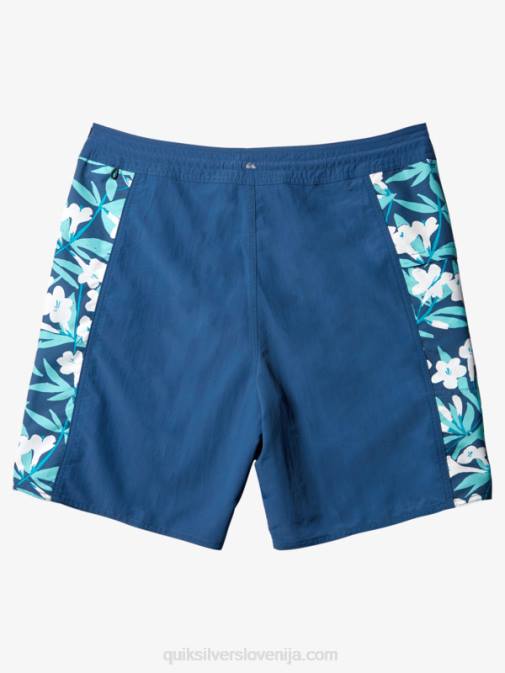 Quiksilver PJ4H416 moški praporščak modra kratke hlače za desko waterman cliffside solid 19