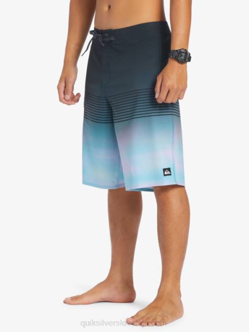 Quiksilver PJ4H451 moški Črna surfsilk slab 21 kratke hlače za desko