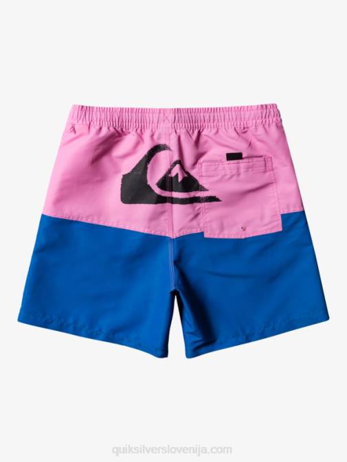 Quiksilver PJ4H484 moški mesečina slezasta zadnjica logotip 17 volejev