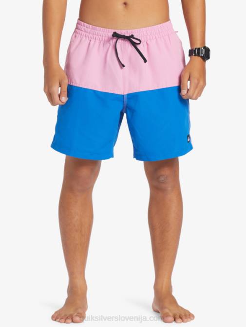 Quiksilver PJ4H484 moški mesečina slezasta zadnjica logotip 17 volejev
