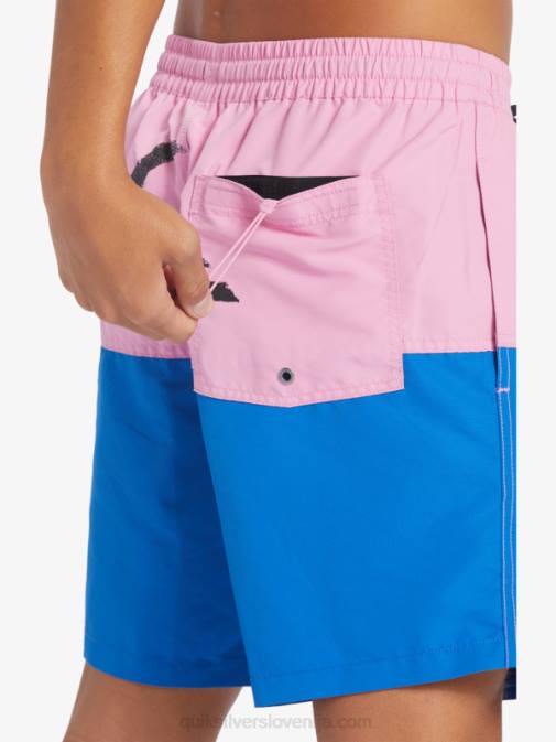 Quiksilver PJ4H484 moški mesečina slezasta zadnjica logotip 17 volejev