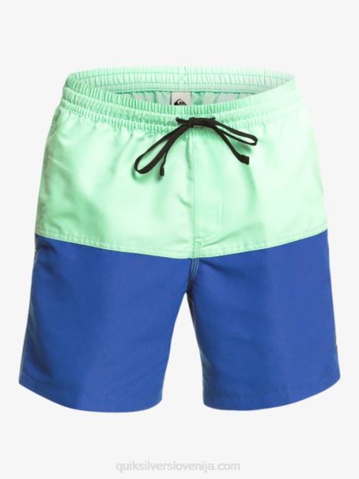 Quiksilver PJ4H485 moški dihalka modra zadnjica logotip 17 volejev
