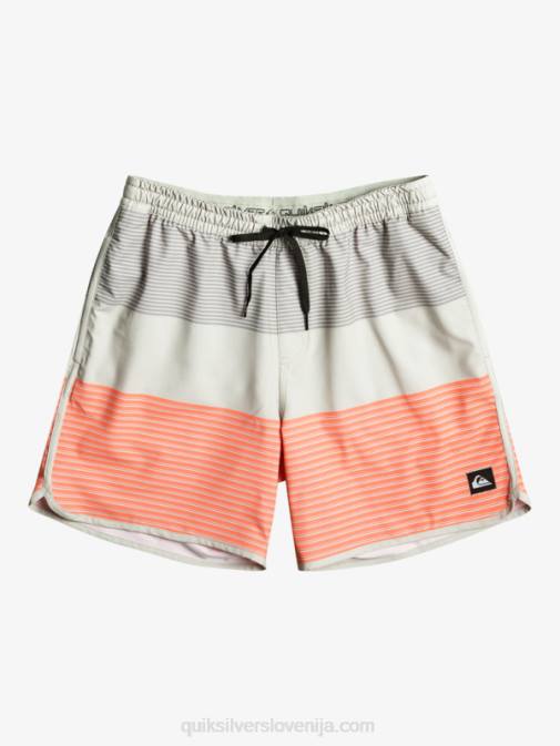 Quiksilver PJ4H513 moški sivo vijolična surfsilk tijuana 17 volejev
