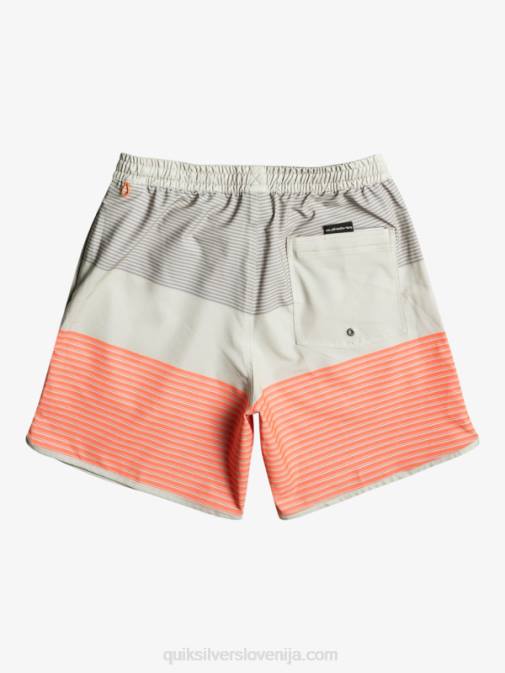 Quiksilver PJ4H513 moški sivo vijolična surfsilk tijuana 17 volejev