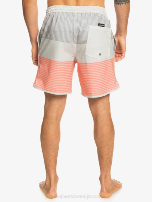 Quiksilver PJ4H513 moški sivo vijolična surfsilk tijuana 17 volejev