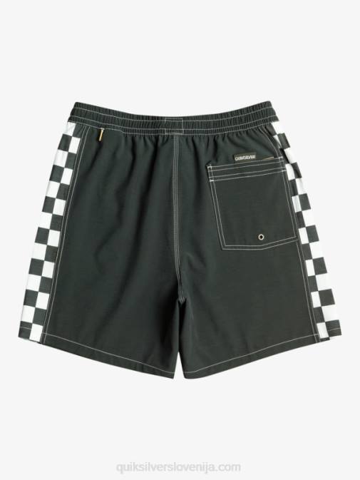 Quiksilver PJ4H531 moški Črna original arch 17 volejev