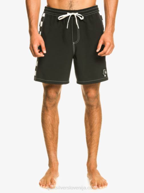Quiksilver PJ4H531 moški Črna original arch 17 volejev