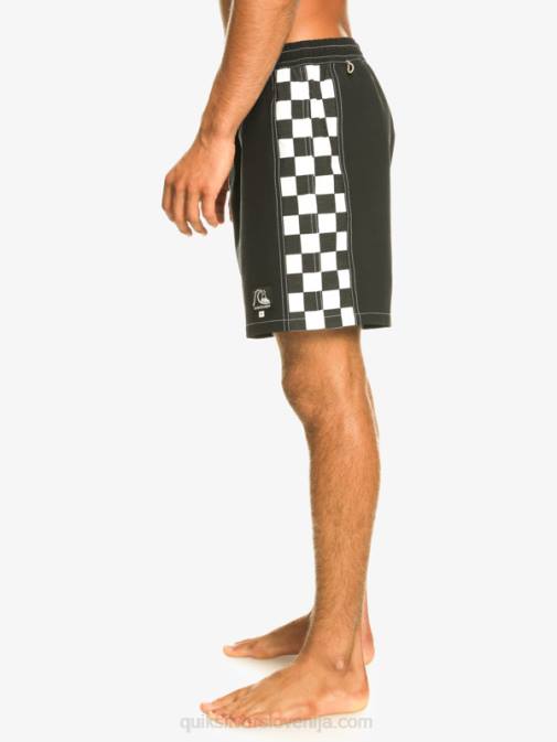 Quiksilver PJ4H531 moški Črna original arch 17 volejev