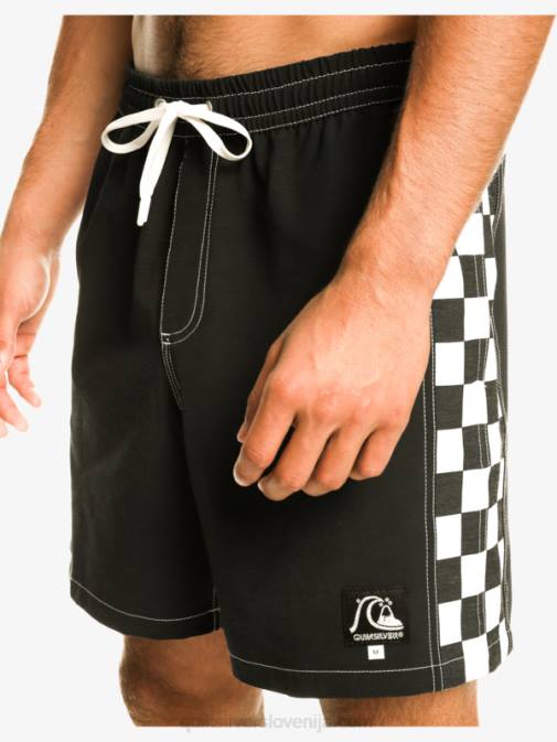 Quiksilver PJ4H531 moški Črna original arch 17 volejev