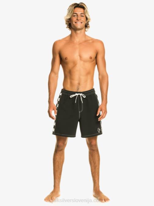 Quiksilver PJ4H531 moški Črna original arch 17 volejev