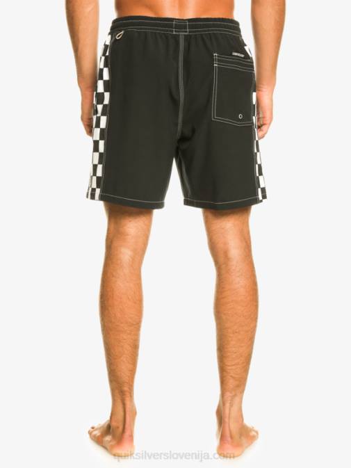 Quiksilver PJ4H531 moški Črna original arch 17 volejev