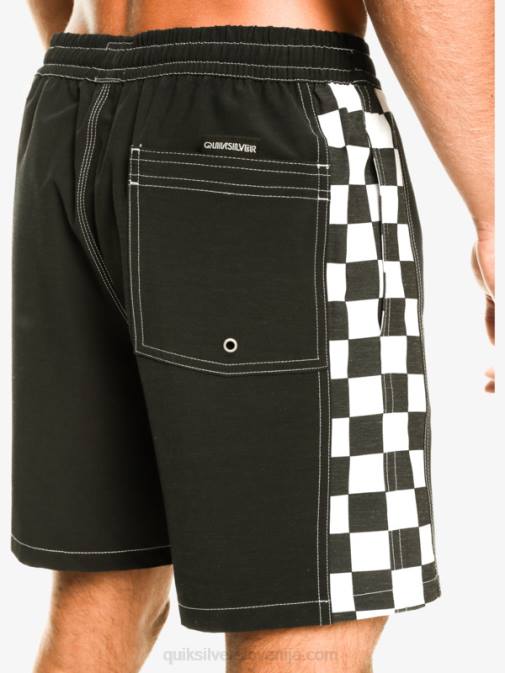 Quiksilver PJ4H531 moški Črna original arch 17 volejev