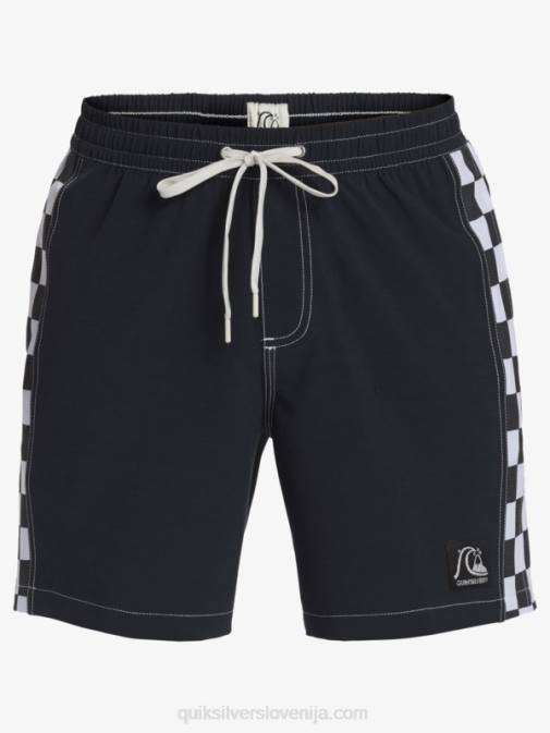 Quiksilver PJ4H531 moški Črna original arch 17 volejev
