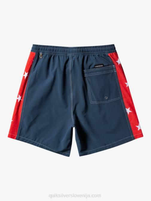 Quiksilver PJ4H533 moški polnočna mornarica original arch 17 volejev