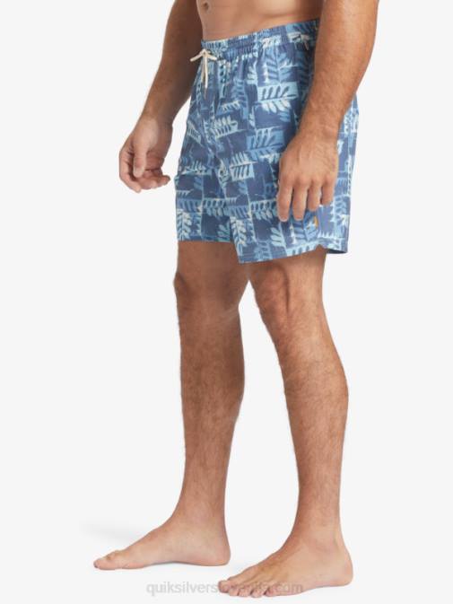 Quiksilver PJ4H547 moški praporščak modri kanu waterman kanuji greben 17 volleys