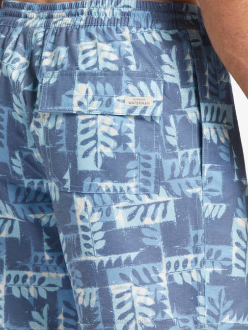 Quiksilver PJ4H547 moški praporščak modri kanu waterman kanuji greben 17 volleys