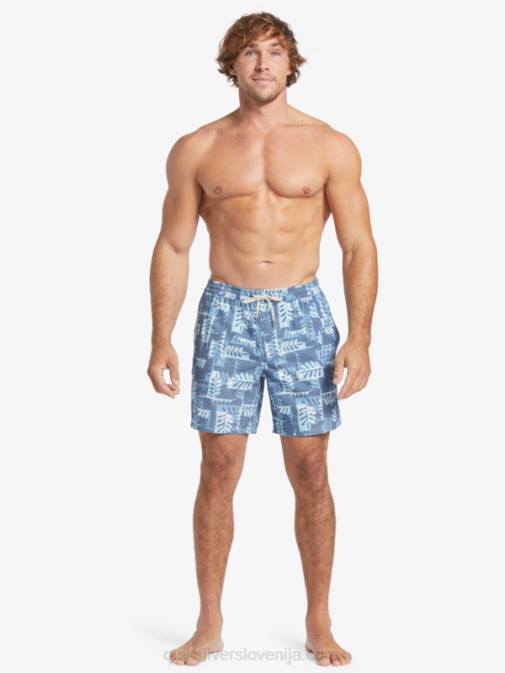 Quiksilver PJ4H547 moški praporščak modri kanu waterman kanuji greben 17 volleys