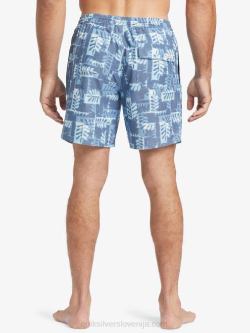 Quiksilver PJ4H547 moški praporščak modri kanu waterman kanuji greben 17 volleys