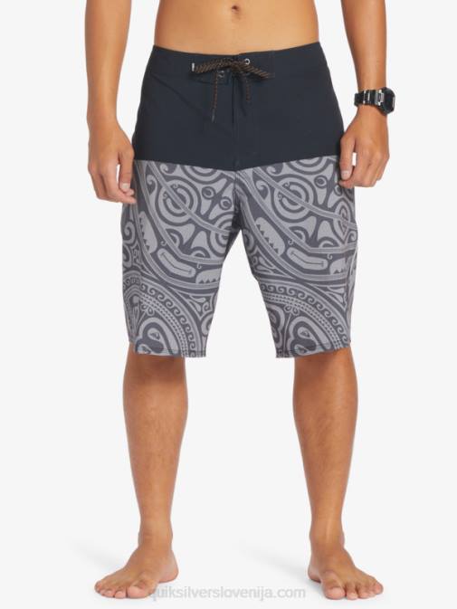 Quiksilver PJ4H560 moški Črna surfsilk inked 21 boardshorts