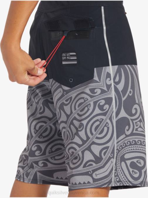 Quiksilver PJ4H560 moški Črna surfsilk inked 21 boardshorts