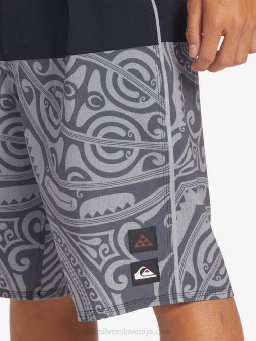 Quiksilver PJ4H560 moški Črna surfsilk inked 21 boardshorts