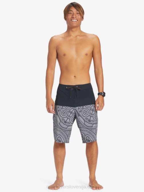 Quiksilver PJ4H560 moški Črna surfsilk inked 21 boardshorts