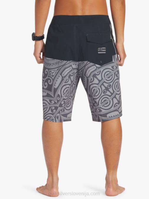 Quiksilver PJ4H560 moški Črna surfsilk inked 21 boardshorts
