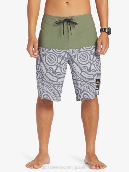 Quiksilver PJ4H561 moški timijan surfsilk inked 21 boardshorts