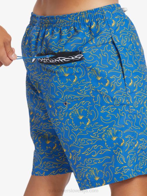 Quiksilver PJ4H584 moški turško morje saturn 18 volejev