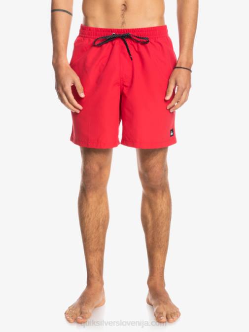 Quiksilver PJ4H618 moški rdeča z visokim tveganjem vsak dan 17 volejev