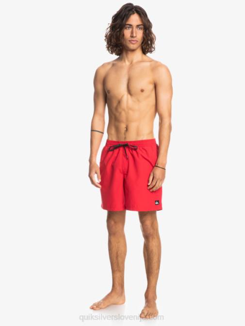 Quiksilver PJ4H618 moški rdeča z visokim tveganjem vsak dan 17 volejev