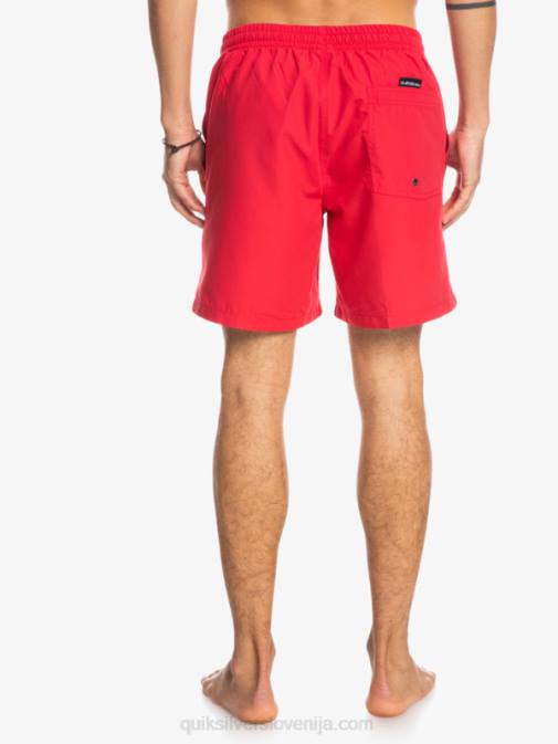 Quiksilver PJ4H618 moški rdeča z visokim tveganjem vsak dan 17 volejev
