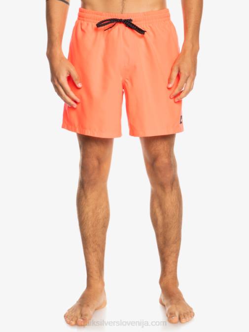 Quiksilver PJ4H624 moški ognjena korala vsak dan 17 volejev
