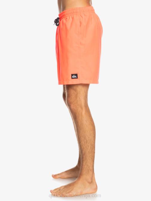 Quiksilver PJ4H624 moški ognjena korala vsak dan 17 volejev
